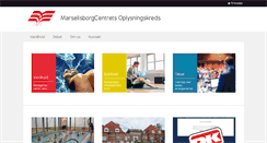 Desktop Screenshot of marselisborgcentretsoplysningskreds.dk